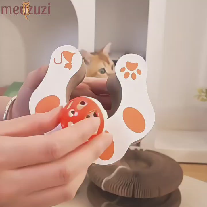 Magic Organ Cat Scratcher Board with Ball